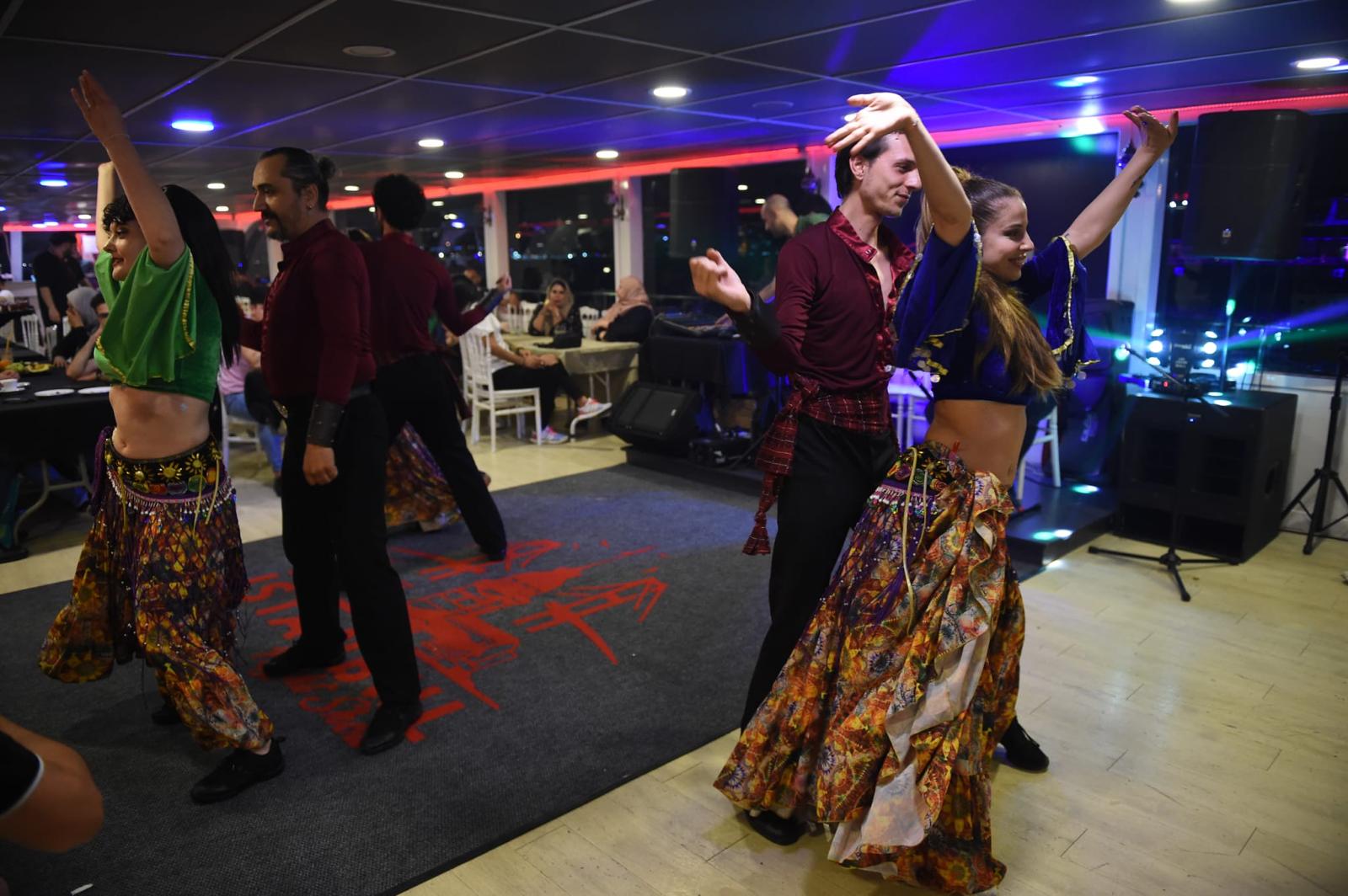 Bosphorus Cruise: Dinner + Unlimited Soft Drinks + Private Close to Show Table + Shows with Hotel Transfer